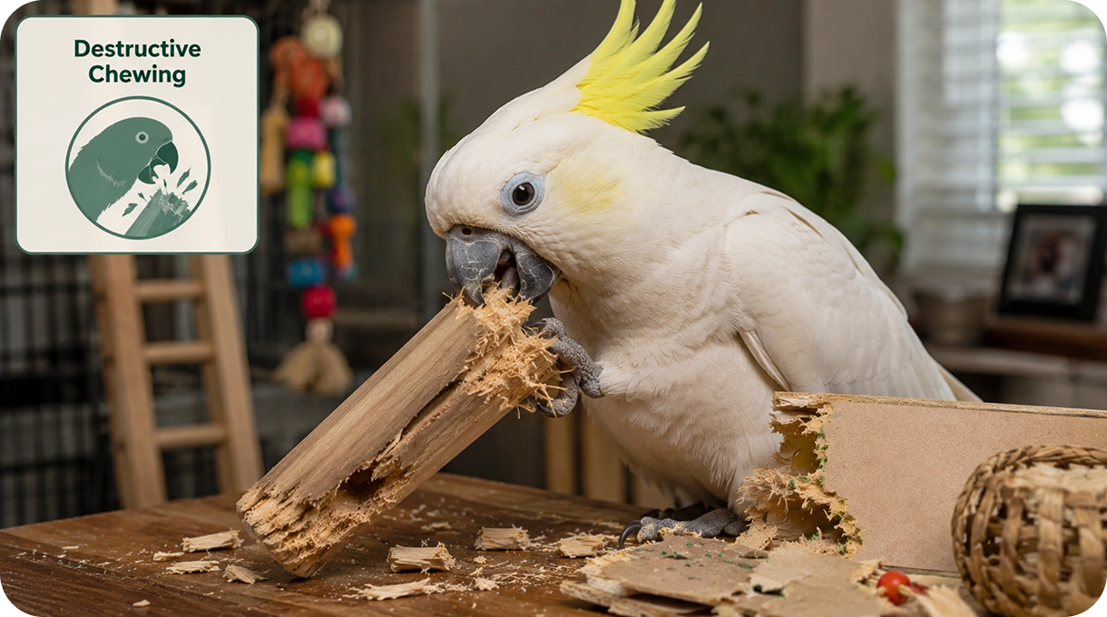 Destructive Chewing